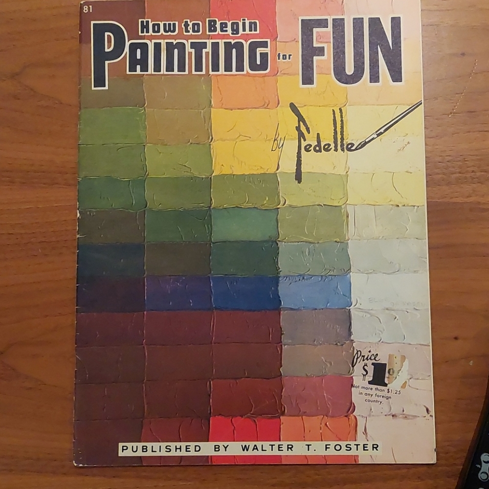 Vintage Art Instruction Book by Fedelle